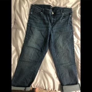 Simply Vera Vera Wang denim capri-lighter wash